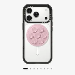 CASETiFY 村上隆 グリップスタンド スマホスタンド ピンク - メルカリ
