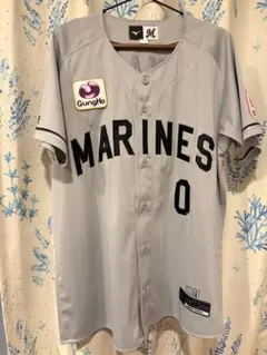 千葉ロッテマリーンズ 毛利海大 オルタネートユニフォーム サイズL