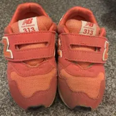 New Balance 313 オレンジスニーカー 15cm
