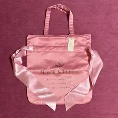 Maison de FLEUR ダブルリボントートバッグ