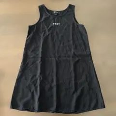 DKNY 黒 半袖ワンピース サイズ8