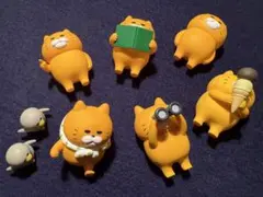 ノラネコぐんだん　ミニチュアフィギュア　8個セット