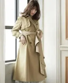 2025年最新】Herlipto カラー：ベージュ系 トレンチコート・スプリング