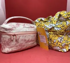 未使用　ロクシタン オリジナル バニティ ポーチ・巾着ポーチセット