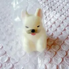 大きな光るまてぼうけ 犬 フレンチブルドッグ ガチャガチャ