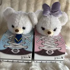 ユニベアシティ　ディズニー ぬいぐるみ ホイップ・パフィー2体セット