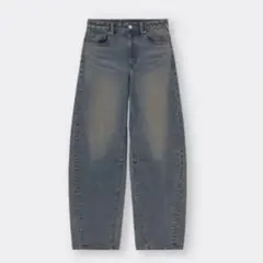 GUバレルレッグジーンズ　レディース用 3XL