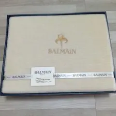 BALMAIN ボアシーツ 140cm x 240cm　シングル