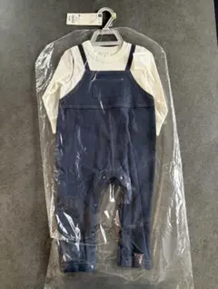 GU新品タグ付き　オーバーオール 80cm