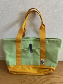 ☆ CHUMS チャムス トートバッグ グリーン&イエロー ☆