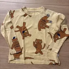 TINY COTTONS 猫プリント 長袖カットソー 2Y