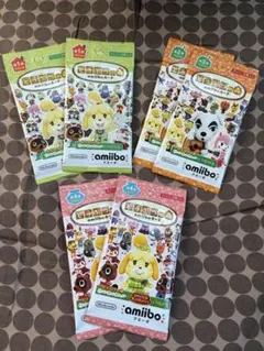 最安値 あつまれ どうぶつの森 amiiboカード 6枚セット　1弾2弾4弾！