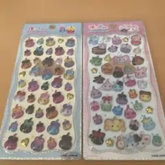 【国内正規品】サン宝石 ☆ほっぺちゃんプチドロステッカー ☆２枚セット