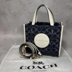 COACH コーチ シグネチャー デンプシー キャンバス トートC8417 Amazon | [コーチ] バッグ(トートバッグ) FC8417 C8417 カーキ×サドル