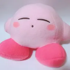 カービィ　羊毛フェルト風すやすやBIGぬいぐるみ