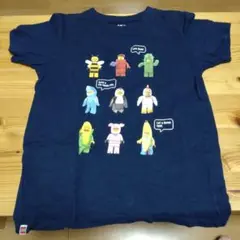 UNIQLO　ユニクロ　LEGOレゴTシャツ　140cm　ネイビー