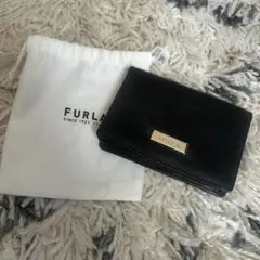 【美品】FURLA ブラック 名刺入れのサムネイル
