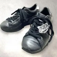 オニツカタイガー　ローンシップスニーカ　黒　23cm 1183A531 ブラック