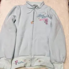 メゾピアノ ジップアップ トップス 150 あったか素材 訳あり お買い得のサムネイル