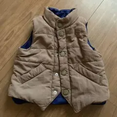 OCEAN & GROUND ベージュ ダウンベスト