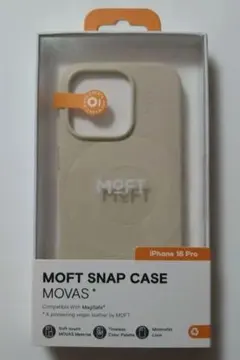 iPhone 16Pro対応 MOVAS™レザーケース（デザートゴールド）