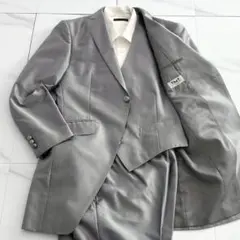 【未使用級✨】タキシード スリーピース TheTシルバーグレー AB5