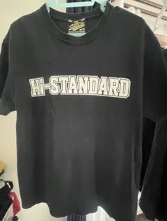 Hi-STANDARD ロゴ Tシャツ Mサイズ 黒　ハイスタ BRAHMAN Hi-STANDARD ロゴ Tシャツ Mサイズ 黒 ハイスタ BRAHMAN - メルカリ