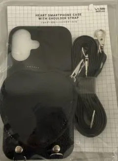 ショルダー付きハートスマホケースiPhone16のサムネイル