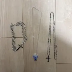 【y2k】ネックレス クロスモチーフ　まとめ売り