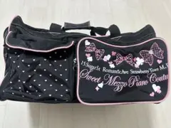平成レトロ】ほぼ未使用 mezzo piano ミミポポ メッシュトートバッグ