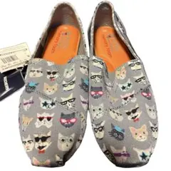 新品未使用　SKECHERS BOBS 24cm猫柄 スケッチャーズ スニーカー