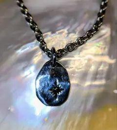 現品限り　シルバー925 星モチーフ ペンダントトップ