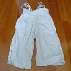 キッズ サロペット オーバーオール アイボリー