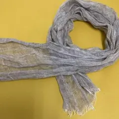 リネン風マフラー