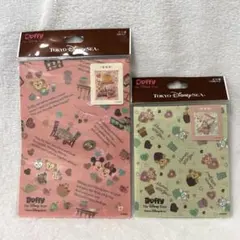 ダッフィー　シェリーメイ　ジェラトーニ　ギフト袋　Sサイズ、Mサイズの2種セット