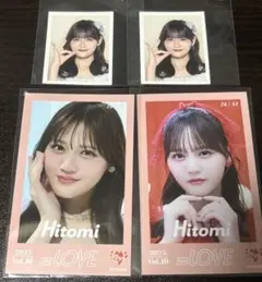 イコールラブ　髙松瞳　ミニフォトidフォトセット
