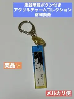 鬼滅の刃 鬼殺隊服ボタン付きアクリルチャームコレクション　冨岡義勇