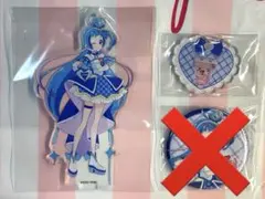 キミプリ映画　Blu-ray購入特典　キュアウインク　アクリルスタンド　缶バッジ