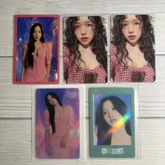 TWICE ミナ　トレカ　5枚　taste of love 店舗特典