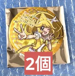 キュアピース セレカラ プリキュア SelectColors 缶バッジ 2個