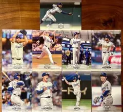 ドジャース9枚コンプ Stadium Club 2025 Topps 大谷佐々木