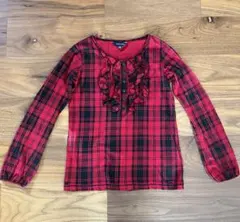 ラルフローレン RALPH LAUREN 150 長袖 チェック