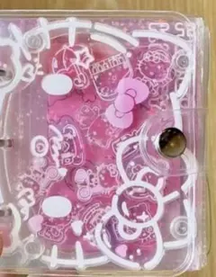 キティ　A8 シャカシャカ　シール帳　バインダーとリフィル付き