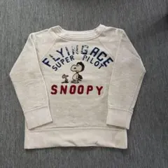 デニムアンドダンガリーSNOOPY FLYING ACE トレーナー キッズ