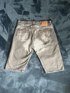 00's Levi's 501 ショートパンツ 34/34 ブラックデニムのサムネイル