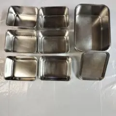 EBM 18-8 ステンレス 調味料入バット 田型4ヶ入 2セット - メルカリ