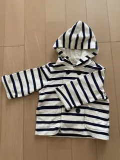 babyGap フード付きストライプアウター 90cm