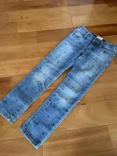 値下げ！gap 120 デニム　細身のサムネイル