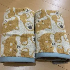 ダブルガーゼ使用 豆柴 柴犬 おりこうエプロン タオルエプロン 保育園