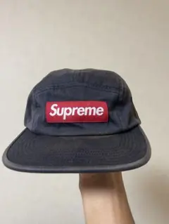 supreme NAVY キャップ USA製